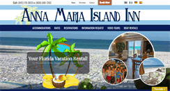 Desktop Screenshot of annamariaislandinn.com